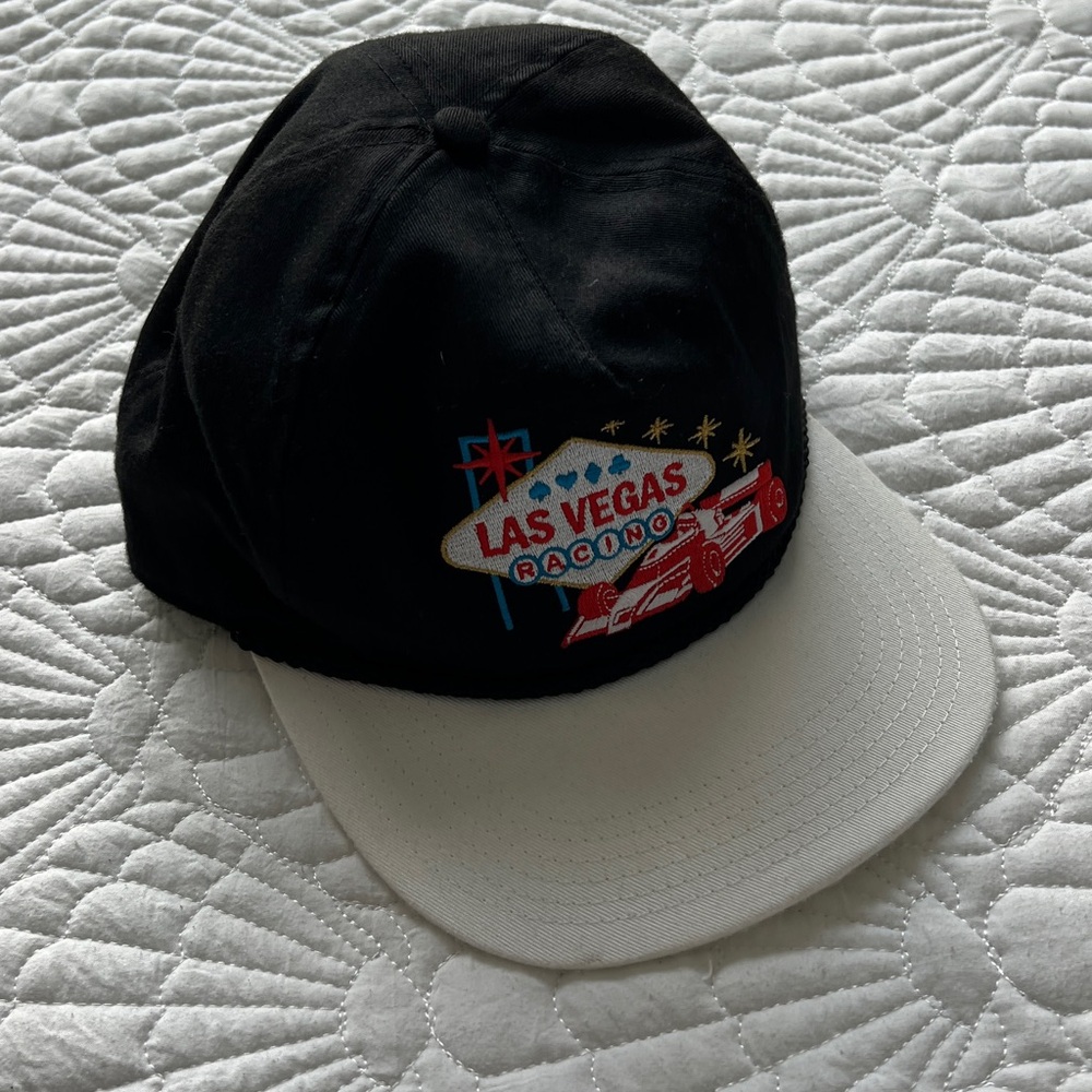 Las Vegas Racing Kids Cap - Black and White